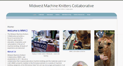 Desktop Screenshot of midwestmachineknitters.org